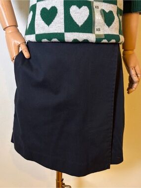 Dennis Girls Navy Blue Skort Uniform Size 8